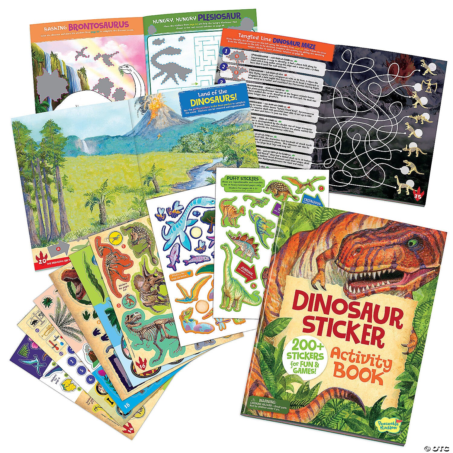 Dinosaur Sticker Activity Book