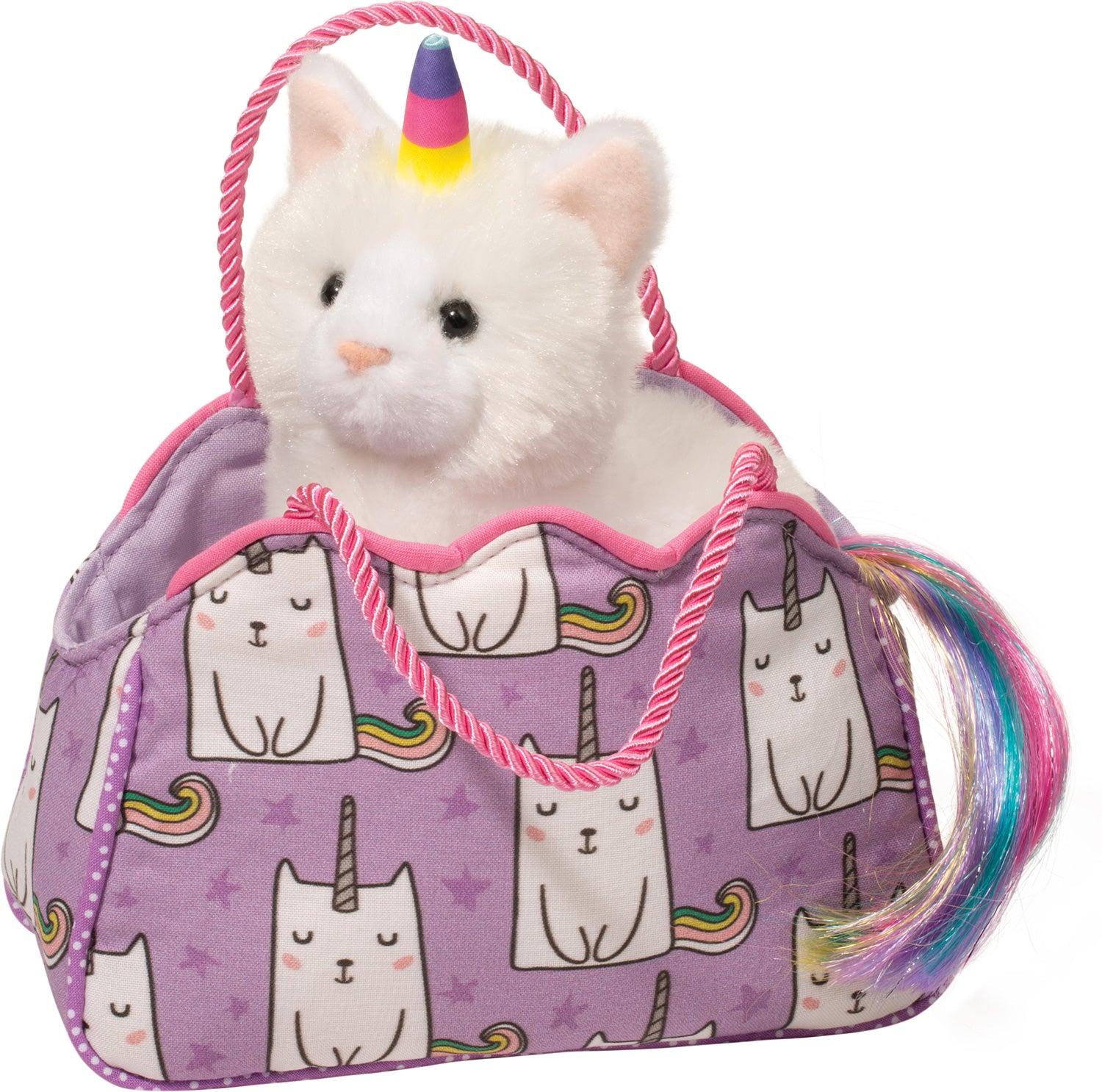 Purple Caticorn Sassy Sak with Caticorn