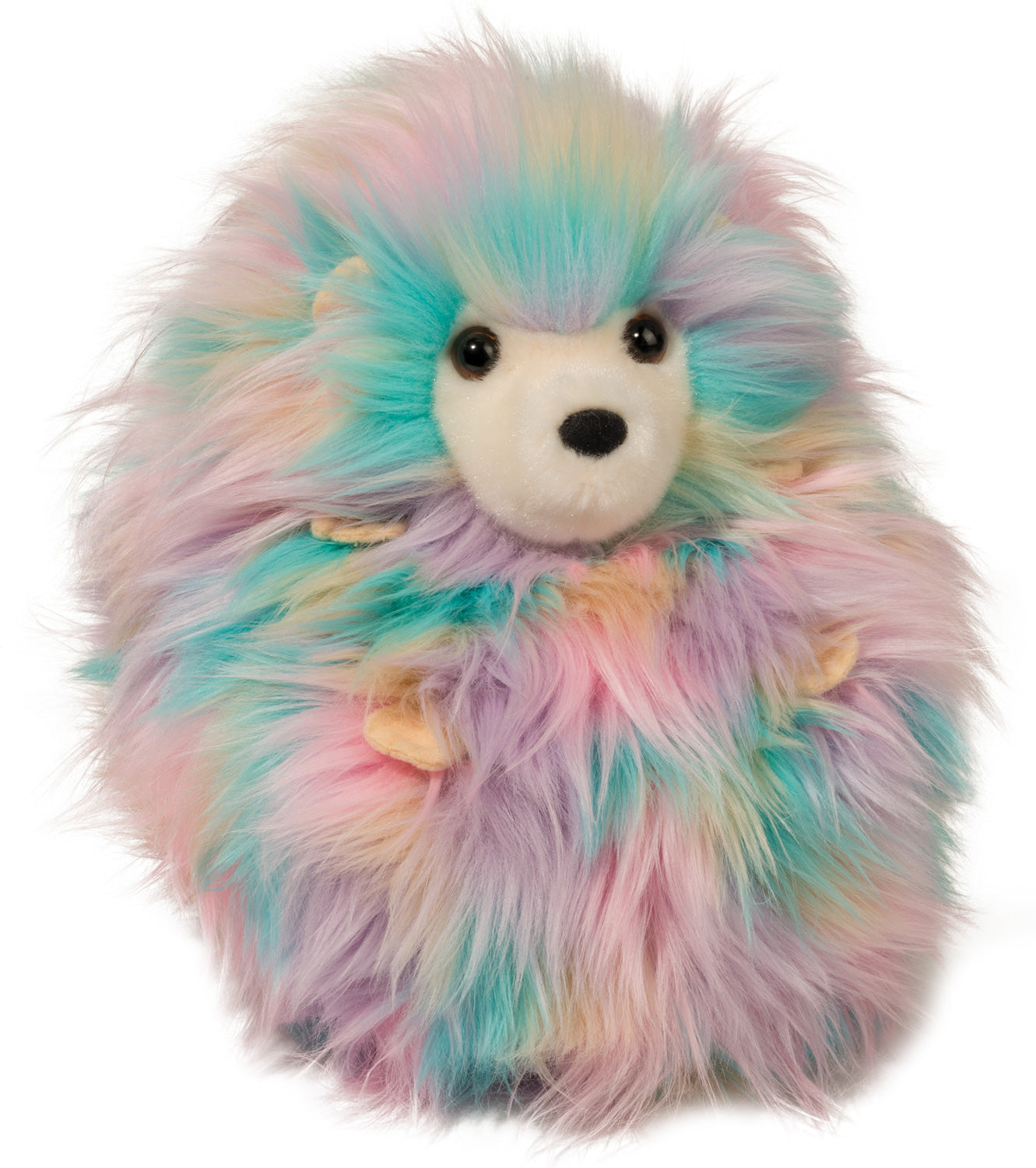Leon Rainbow Hedgehog Fur Fuzzle