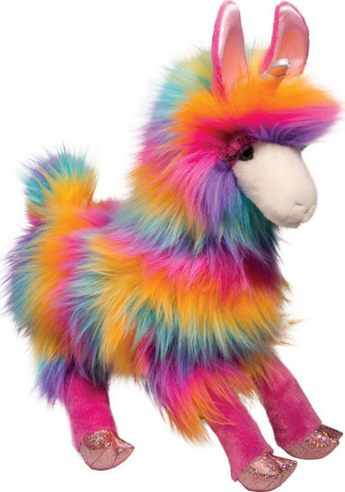 Lollipop Rainbow Llamacorn Fur Fuzzle