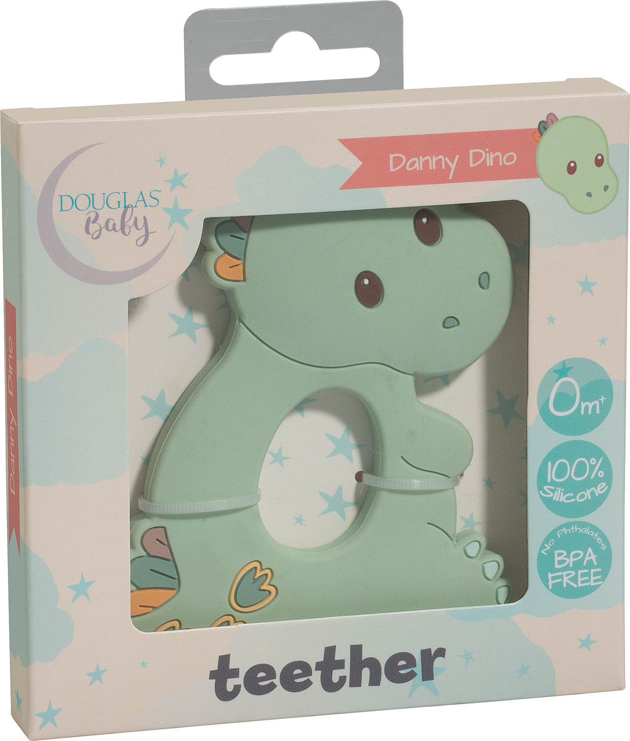 Danny Dino Silicone Teether