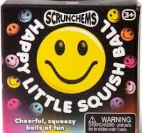 SCRUNCHEMS HAPPY LITTLE SQUISH BALL