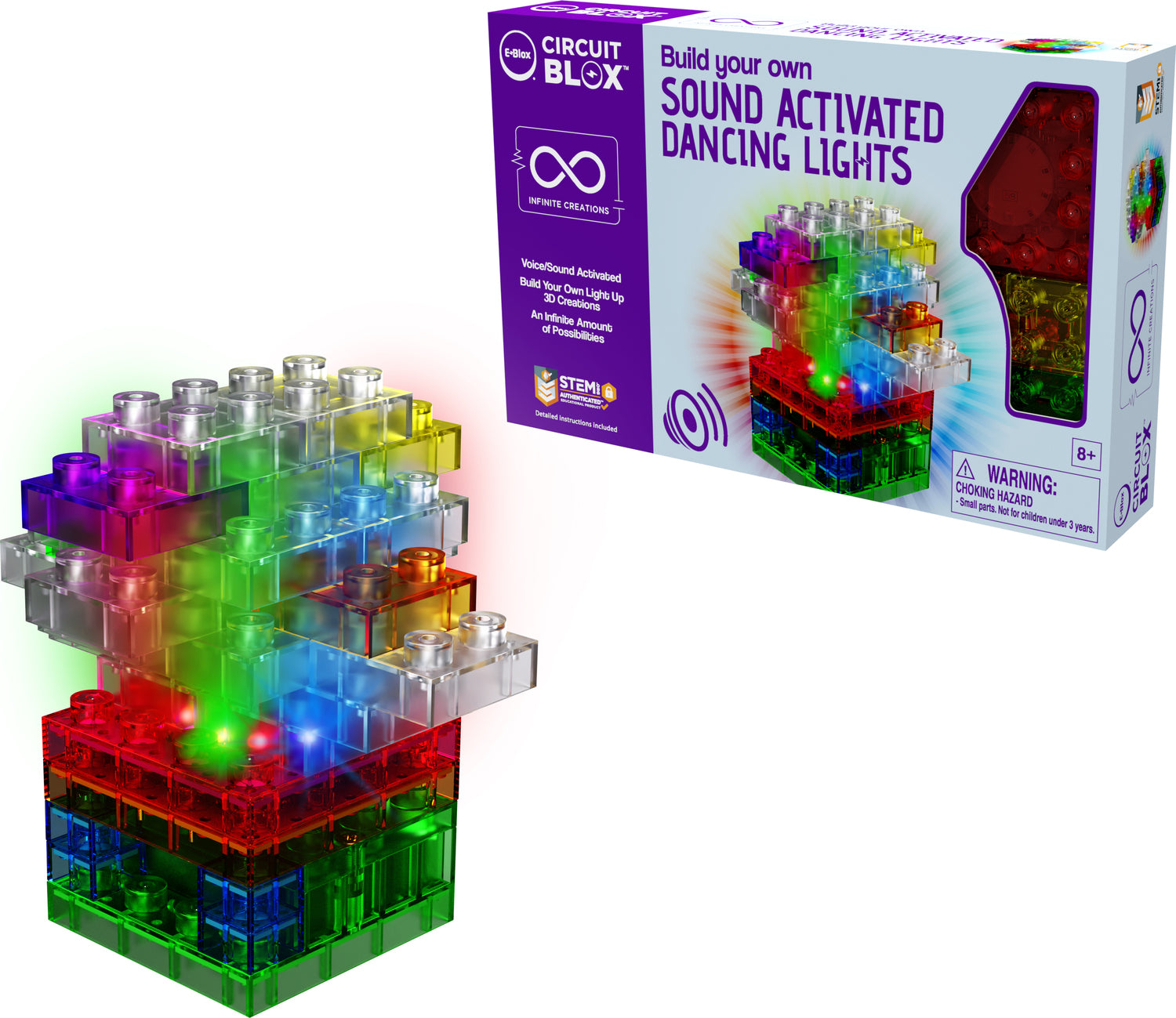 Circuit Blox Sound Activated Dancing Lights