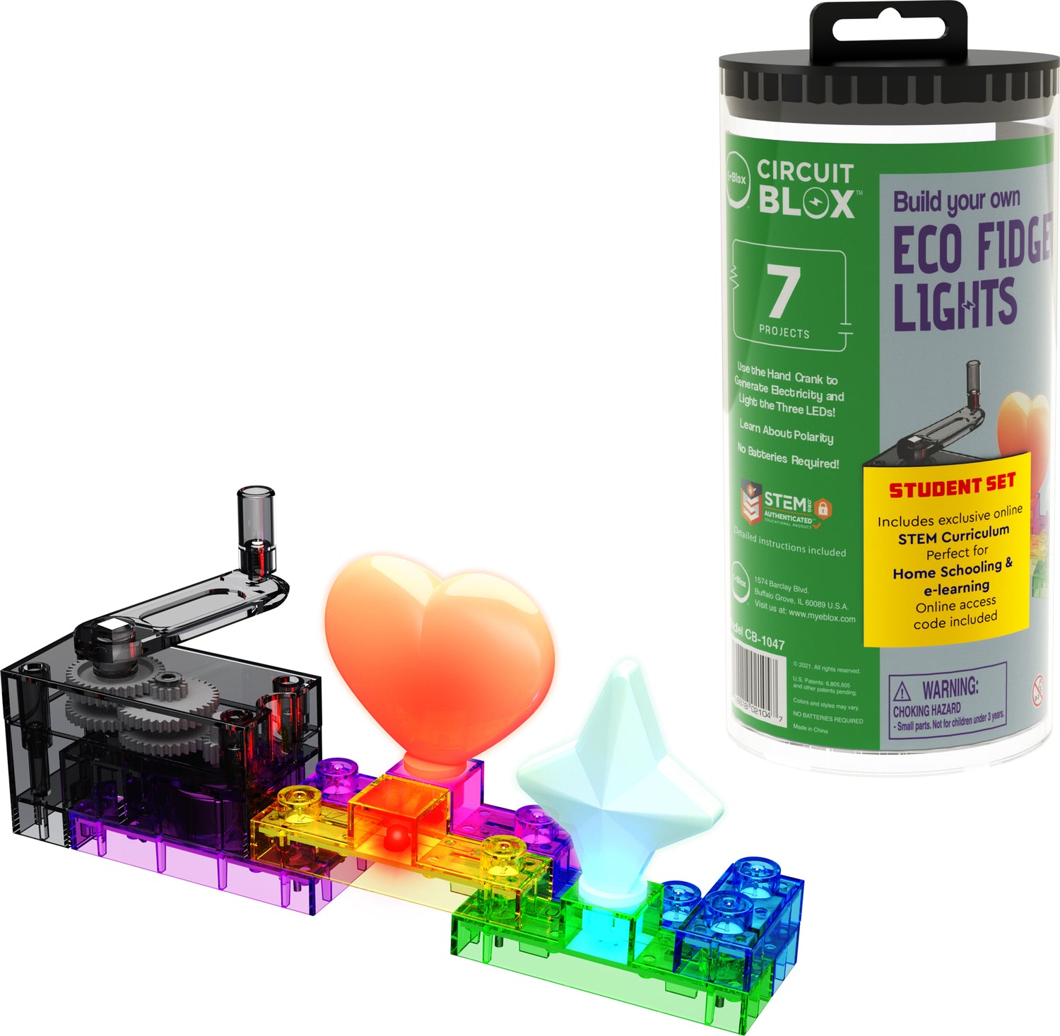 Circuit Blox BYO Eco Fidget Lights - E-Blox