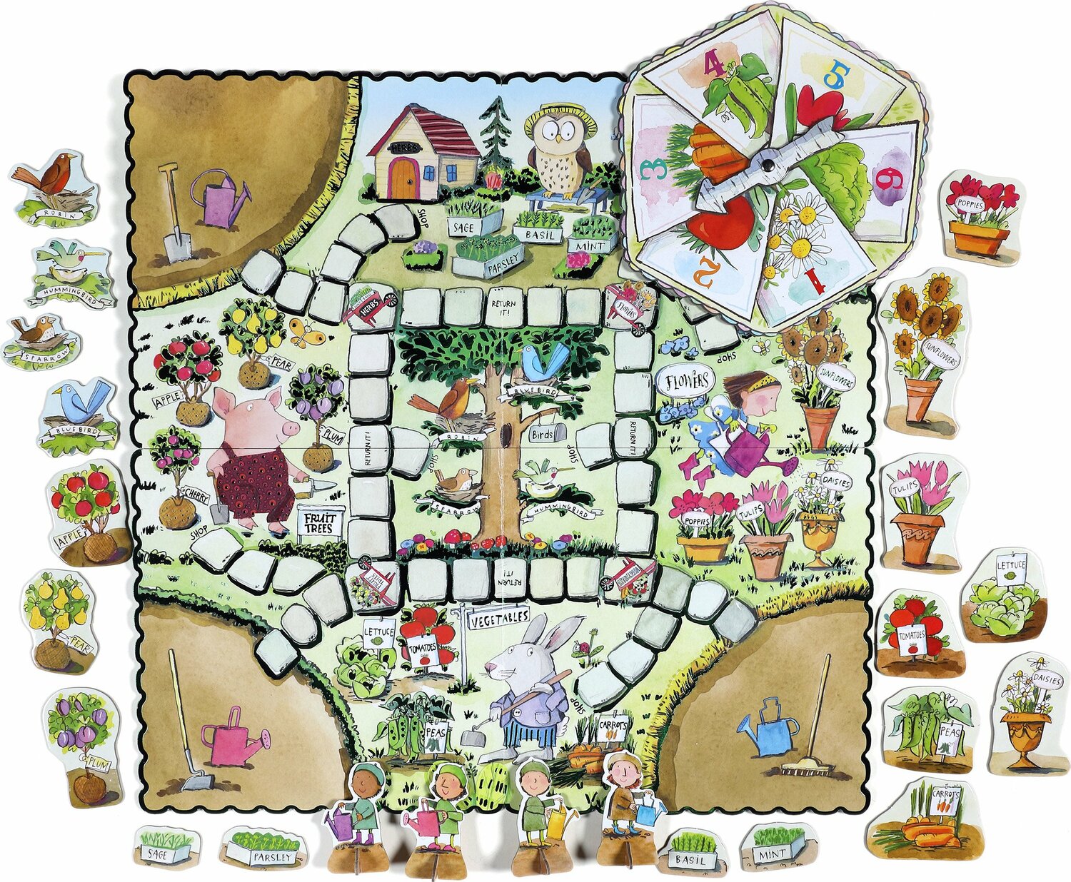 Gathering A Garden Board Game