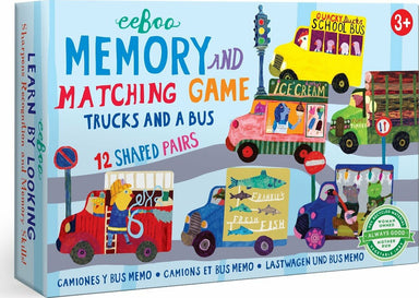 Trucks and a Bus (little memory & matching game)
