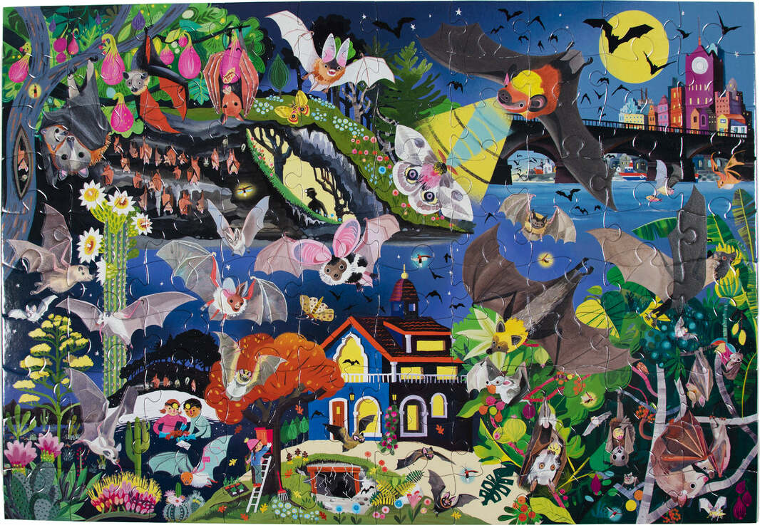 Love of Bats 100 Piece Puzzle