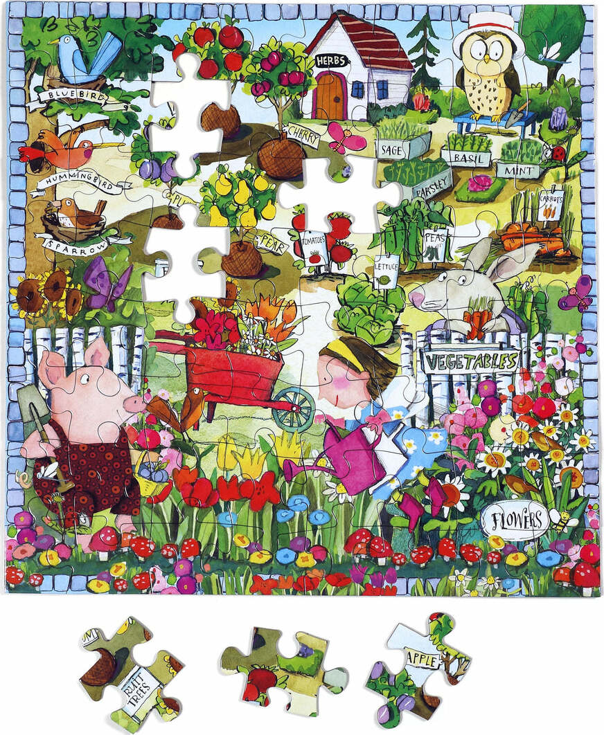 Growing a Garden 64 Piece Puzzle