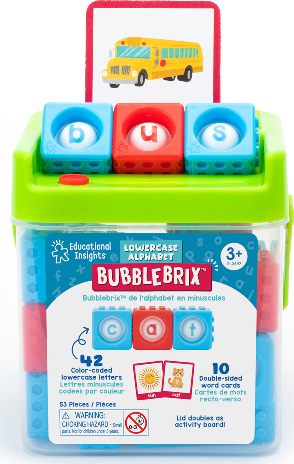 Lowercase Alphabet BubbleBrix