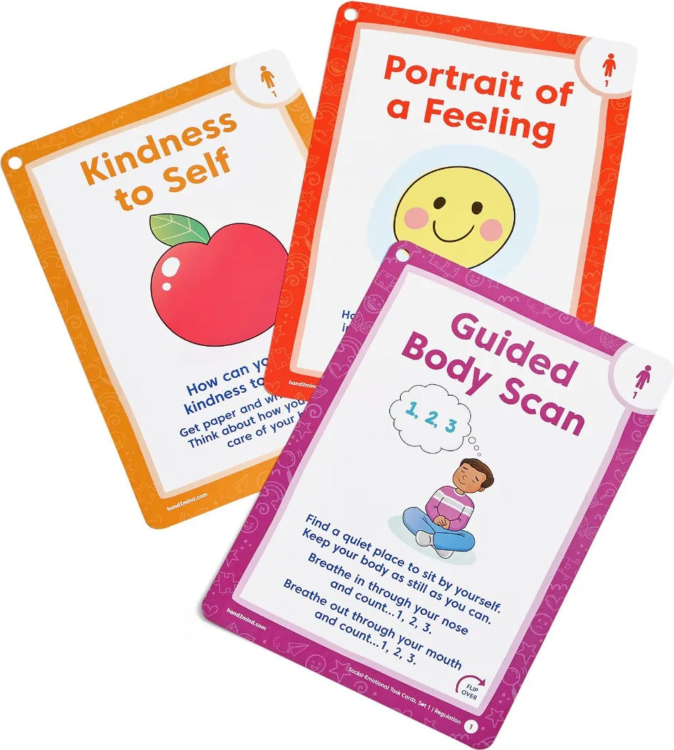 Social-Emotional Task Cards Ages 3+