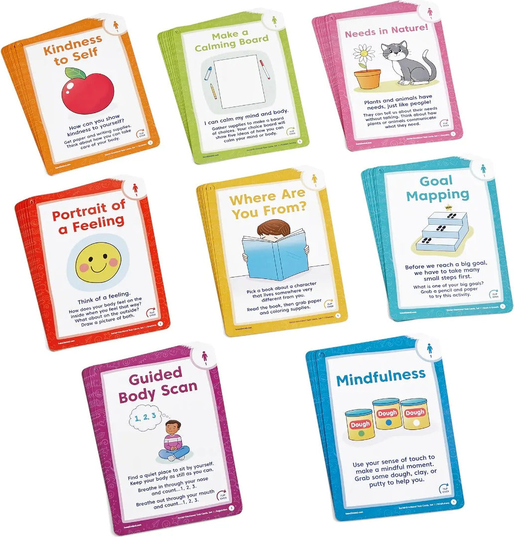 Social-Emotional Task Cards Ages 3+