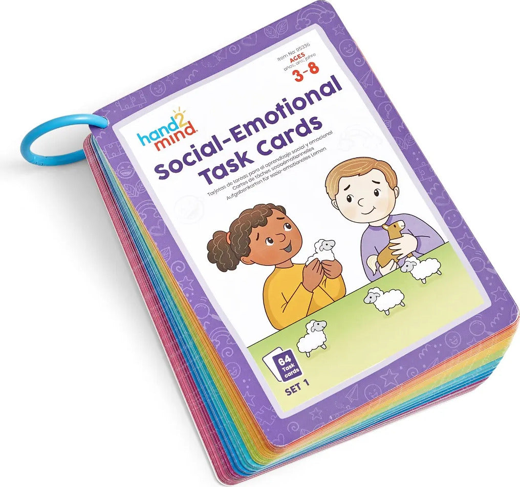Social-Emotional Task Cards Ages 3+