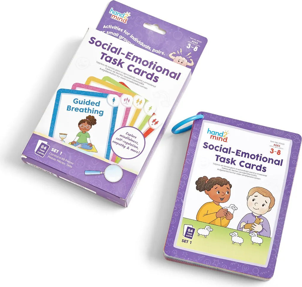 Social-Emotional Task Cards Ages 3+