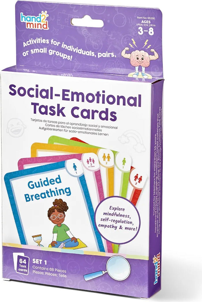 Social-Emotional Task Cards Ages 3+