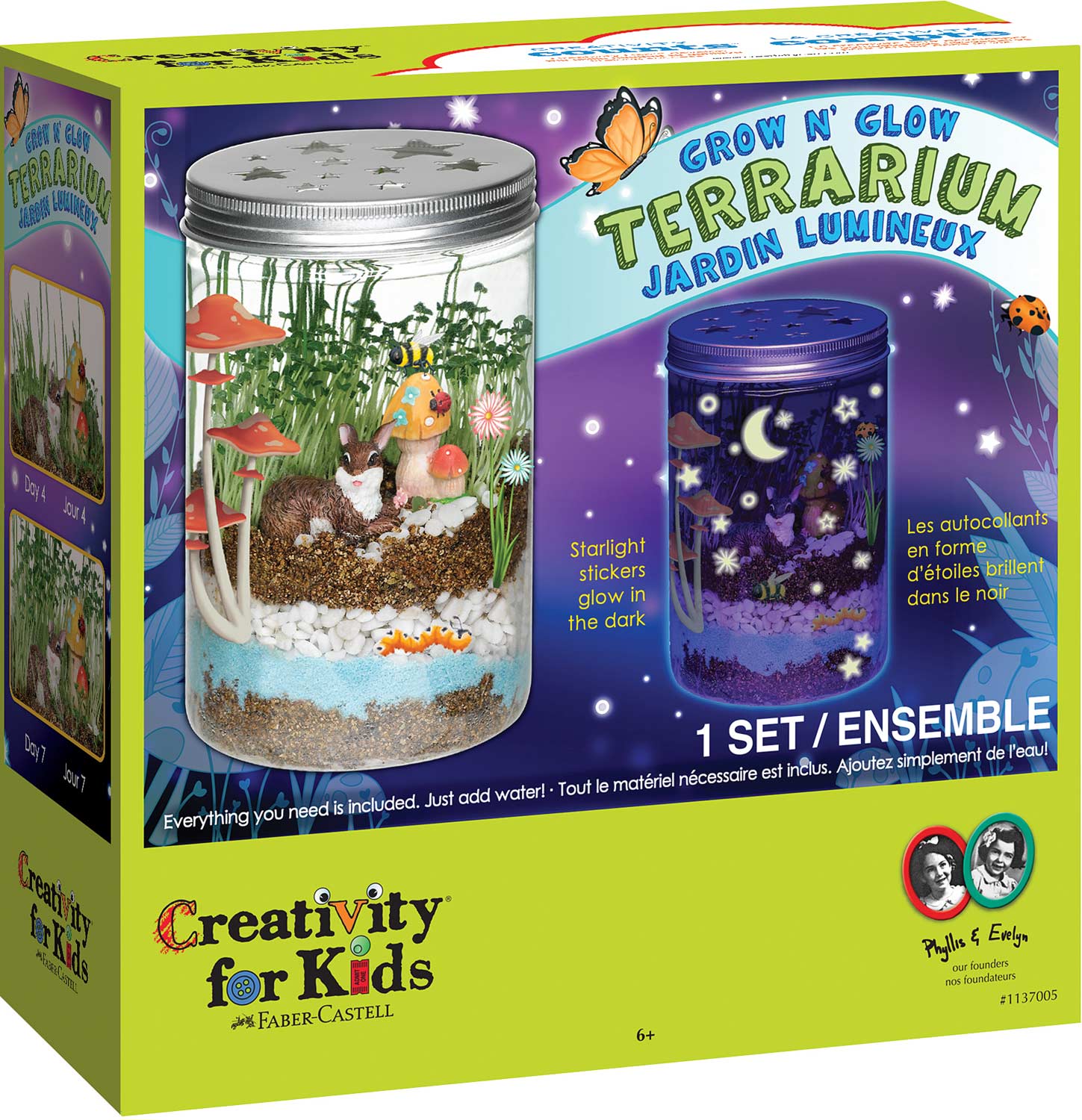 Grow N' Glow Terrarium/Terrarium Jardin Lumineux