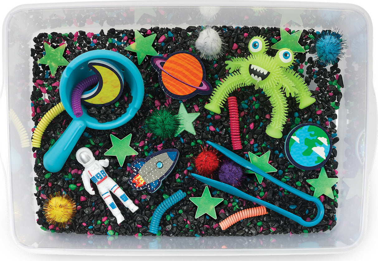 Sensory Bin Outer Space