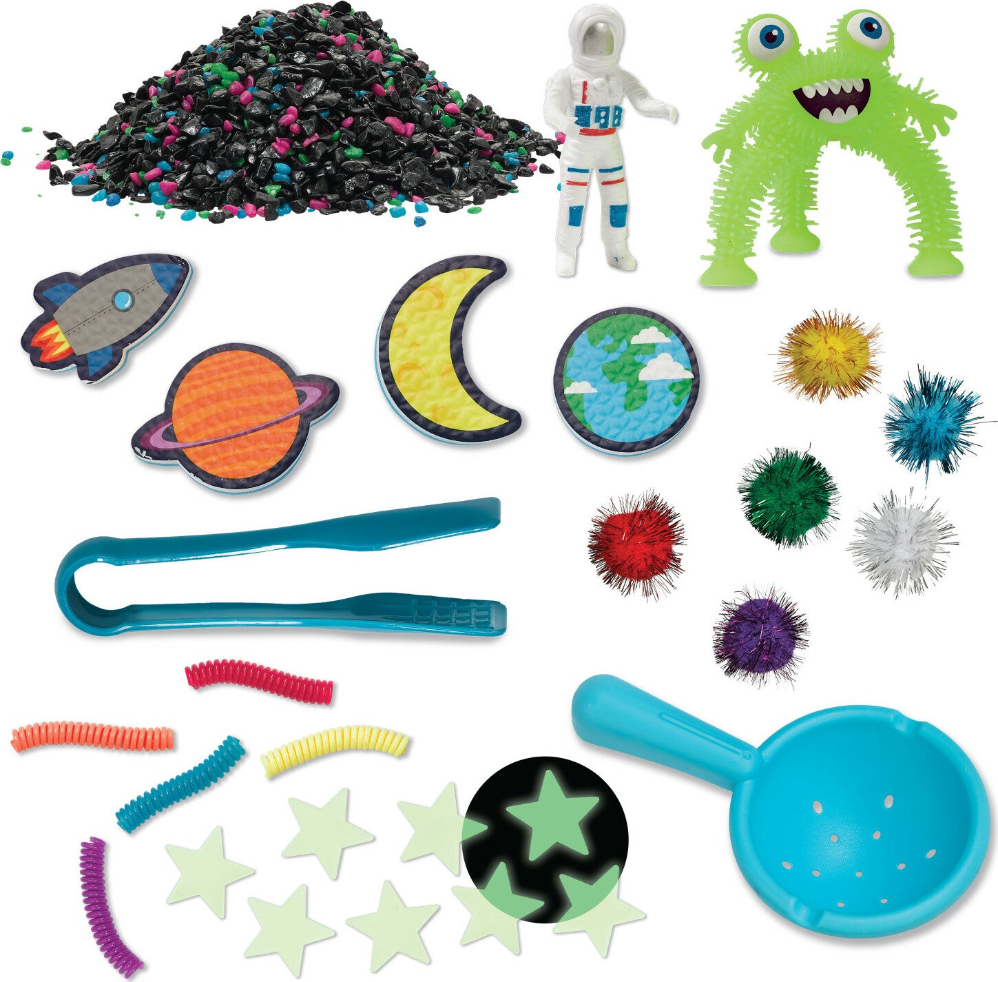 Sensory Bin Outer Space