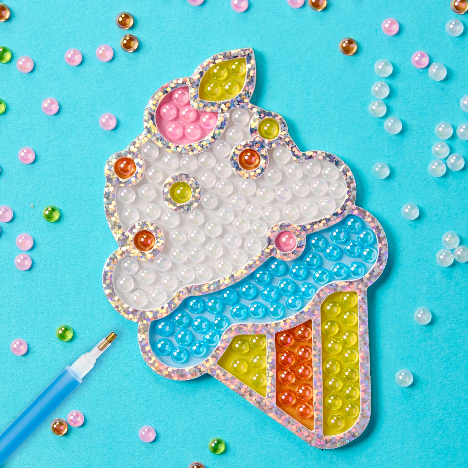 Bubble Gems Super Sticker Ice Cream