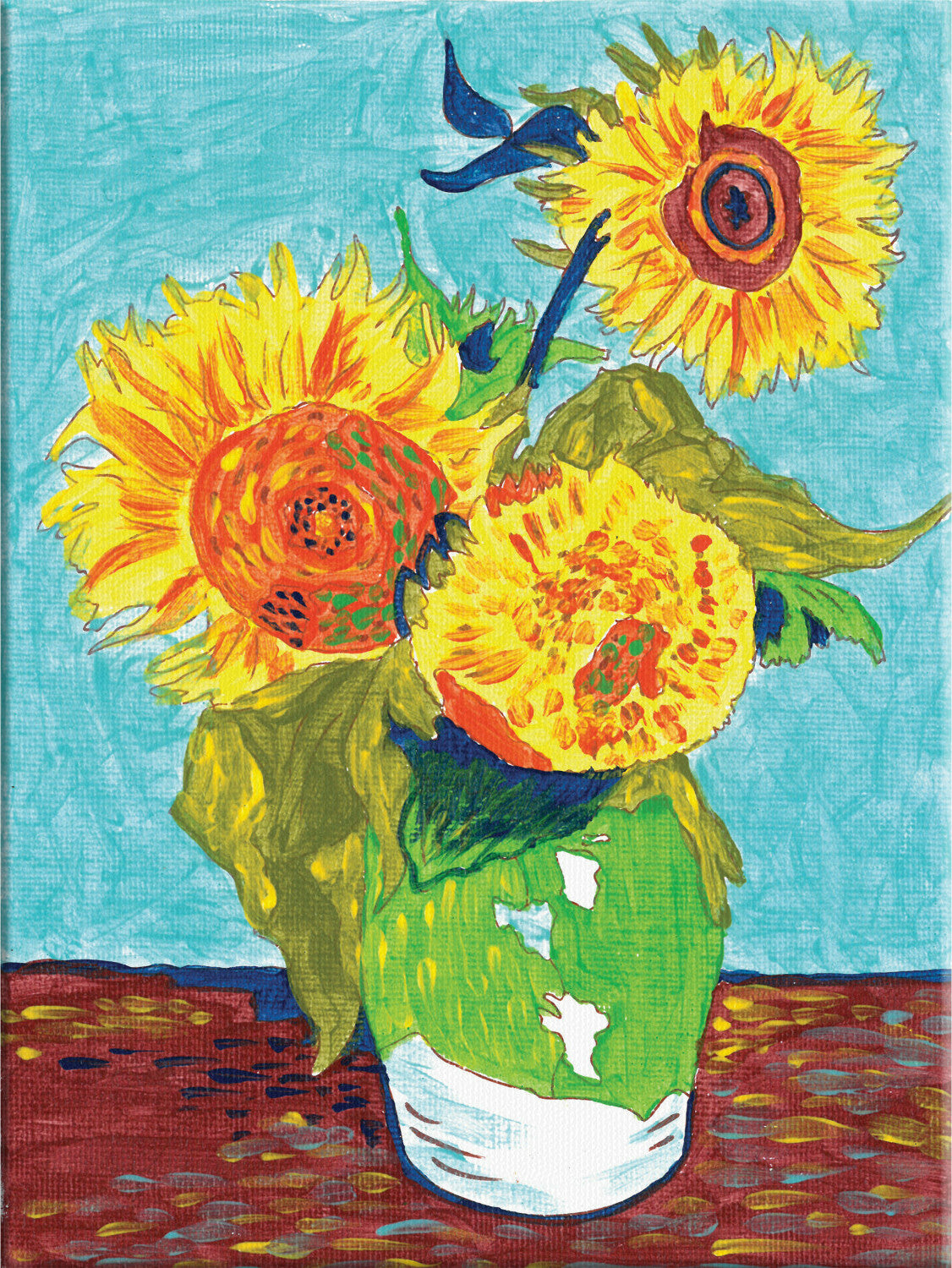 Paint by Number Museum Series - Sunflowers