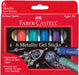 6 ct Metallic Gel Sticks