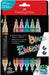 Black Edition Shake & Paint Markers - 6ct Metallic