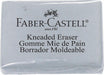 KNEADABLE ERASER GREY MEDIUM BX/24