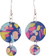 Painted Acrylic Earrings