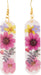 Pressed Floral Acrylic Earrings