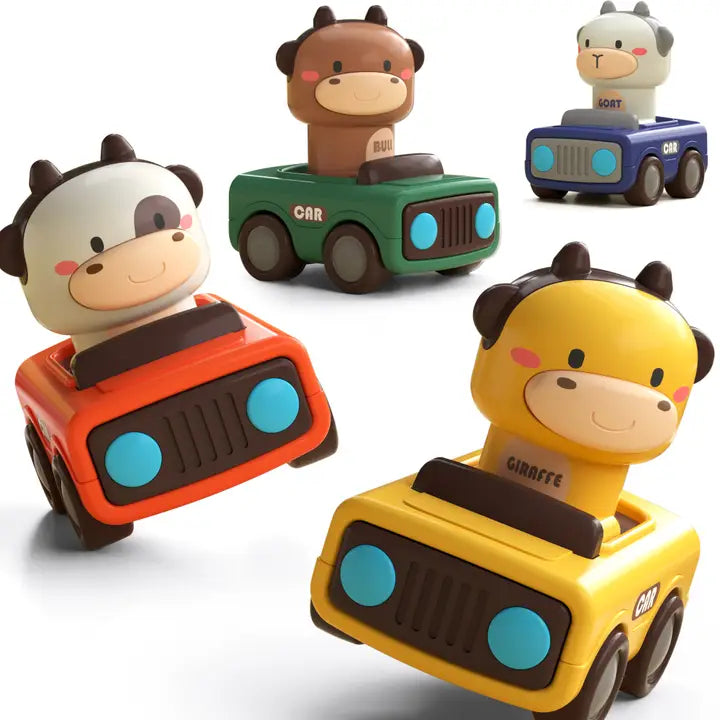 Press & Go Racing Cars