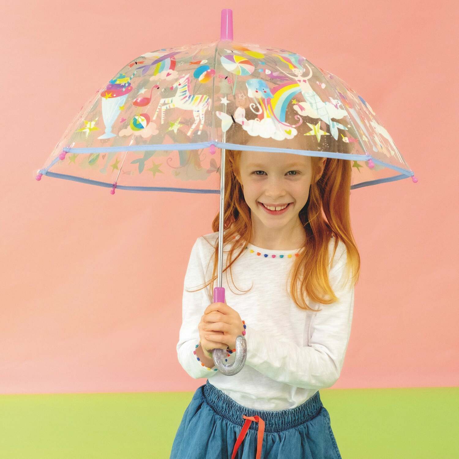 Fantasy Transparent Color Changing Umbrella