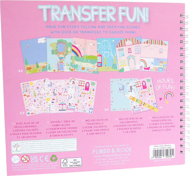 Rainbow Fairy Transfer Magic Activity Book