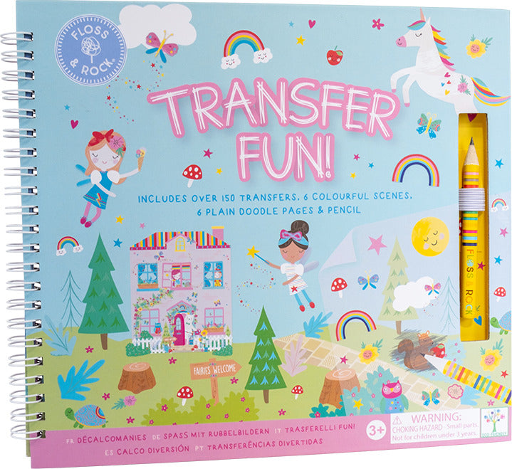 Rainbow Fairy Transfer Magic Activity Book