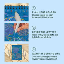 Lifelines FlowArt - Dot-By-Letter, Into the Deep - Metallic Ink