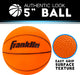 Pro Hoops - Black/Blue PVC Ball