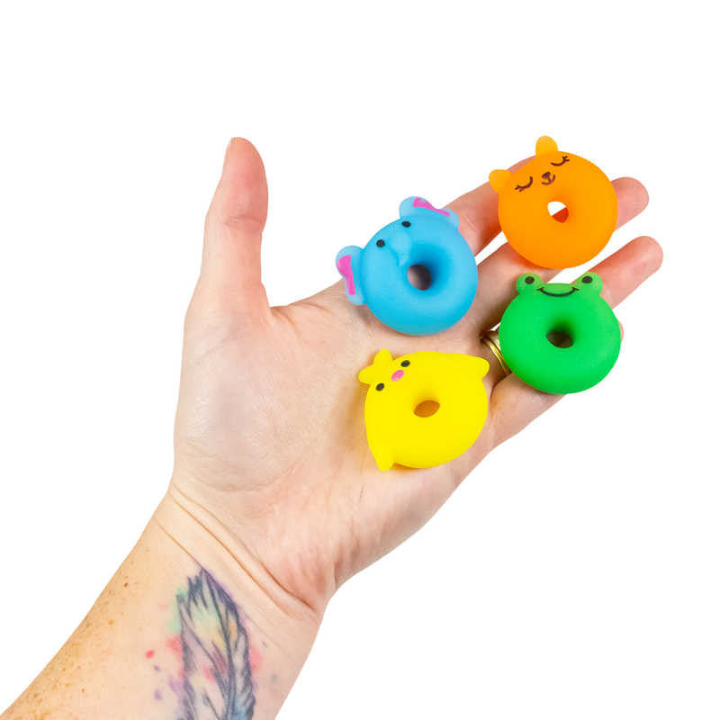 Mini Animal Donut Mochi 3-pack