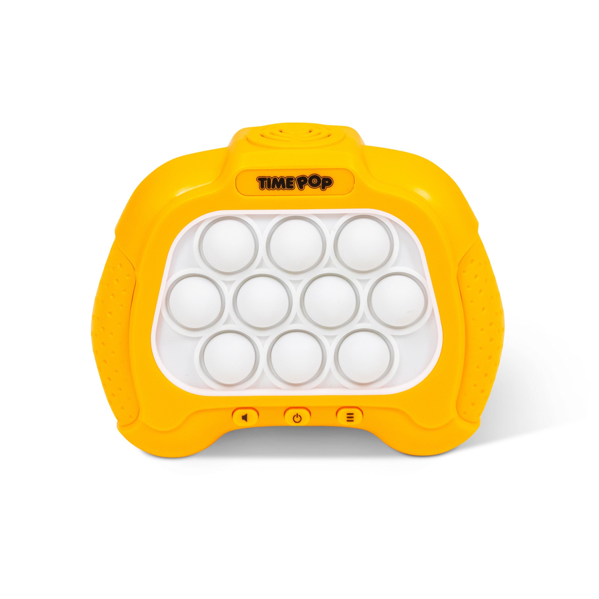 Time Pop Light Up Push Popper Game Orange