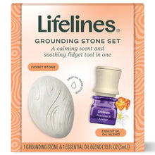 Grounding Stone & Oil Set - Jasmine & Amber
