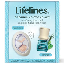 Grounding Stone & Oil Set - Peppermint & Rosemary