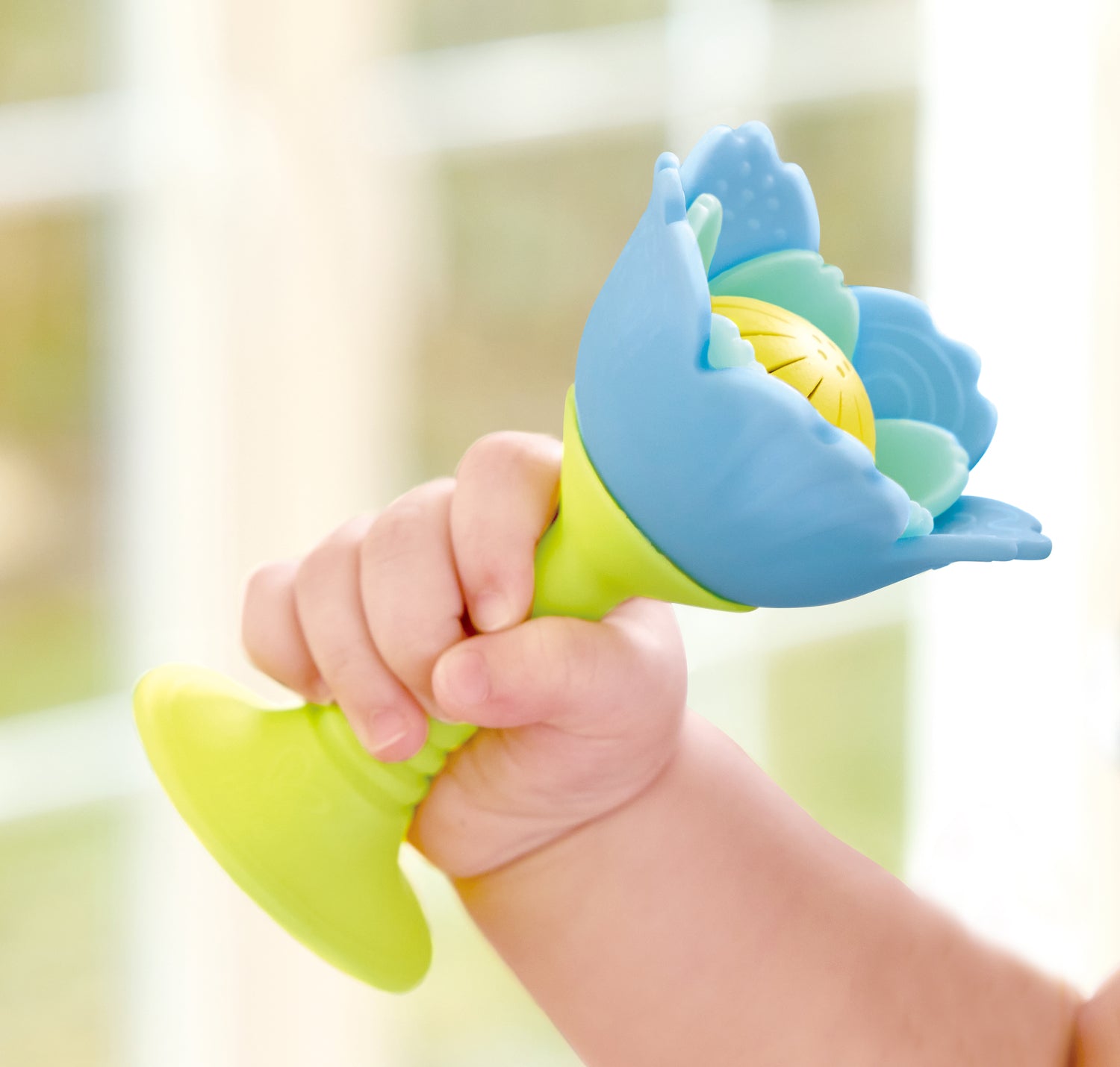 Rattle & Teether Blue