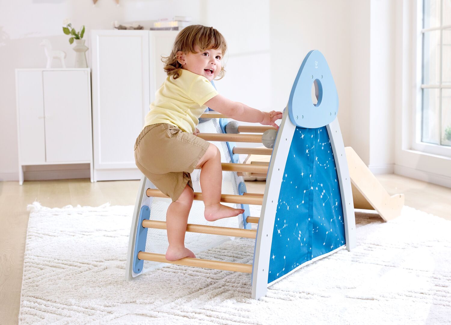 4-in-1 Climb ''n'' Slide Gym Set