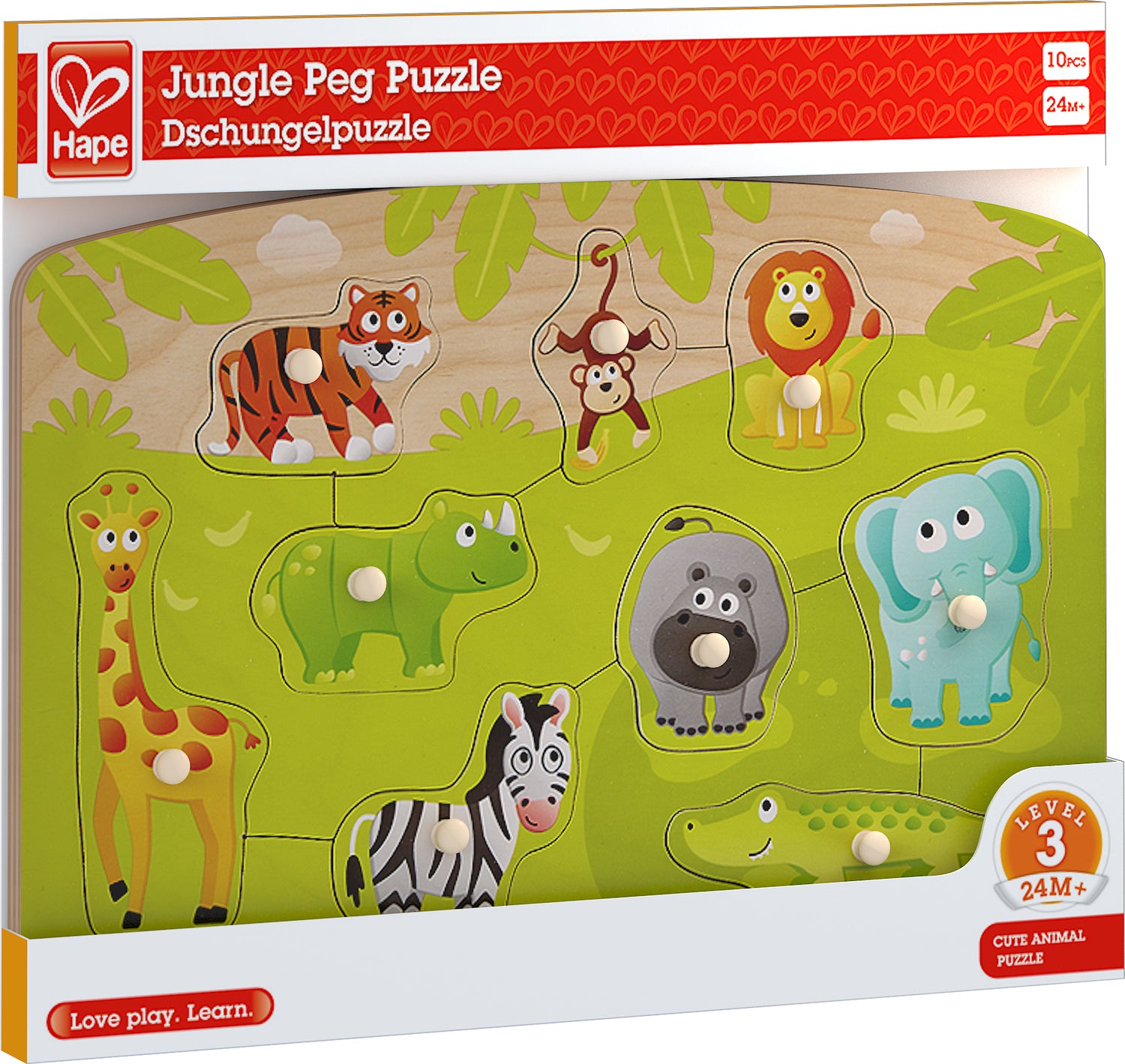 Jungle Peg Puzzle