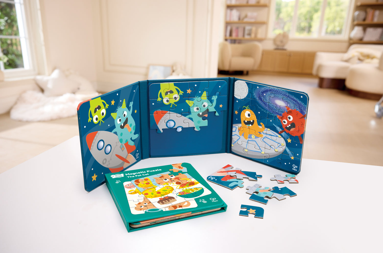 Magnetic Puzzle Book (assorted - 2 Styles)