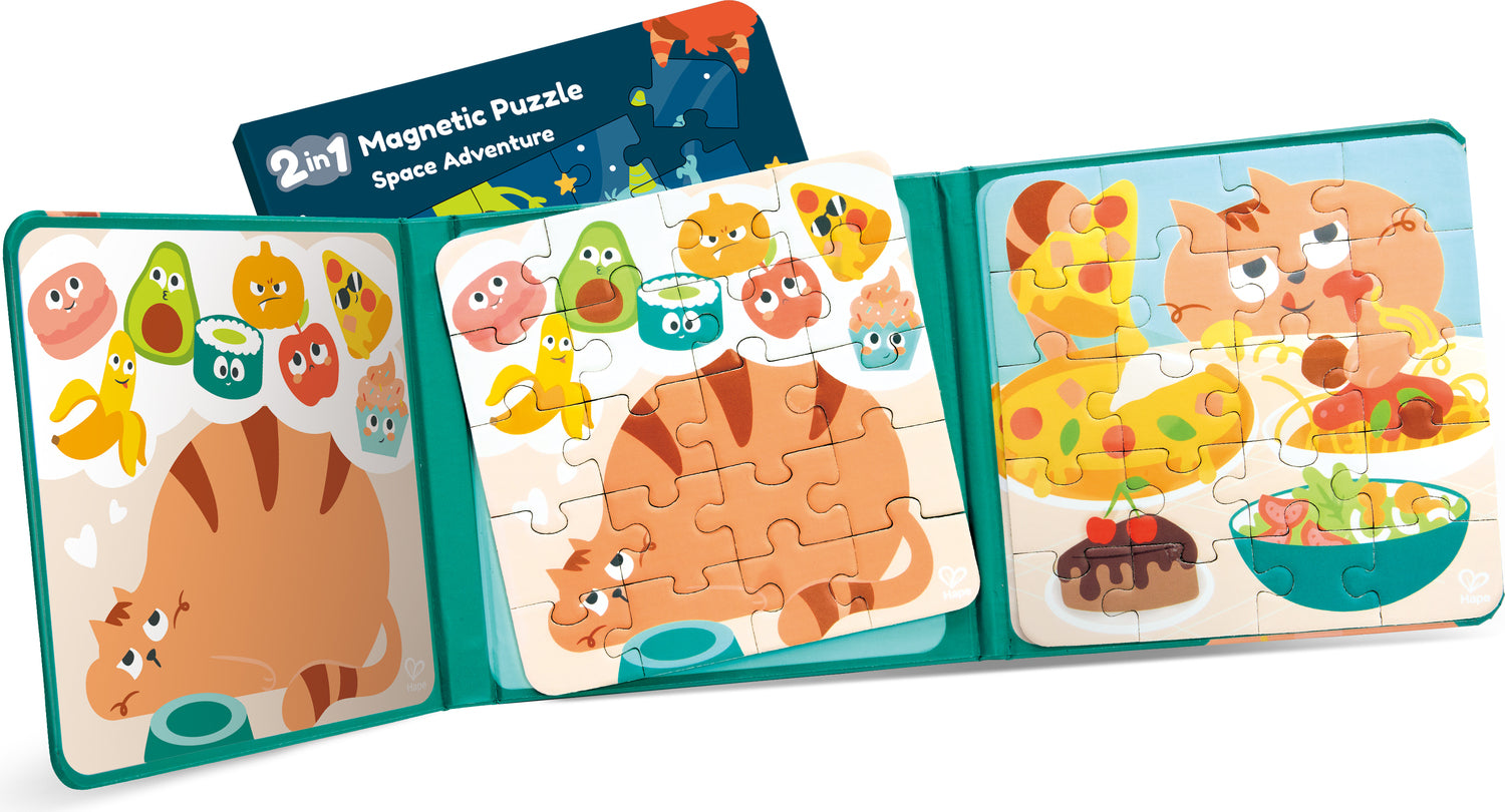Magnetic Puzzle Book (assorted - 2 Styles)