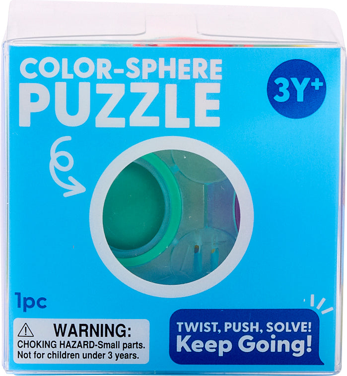 Color Sphere Puzzle (assorted - 2 Styles)