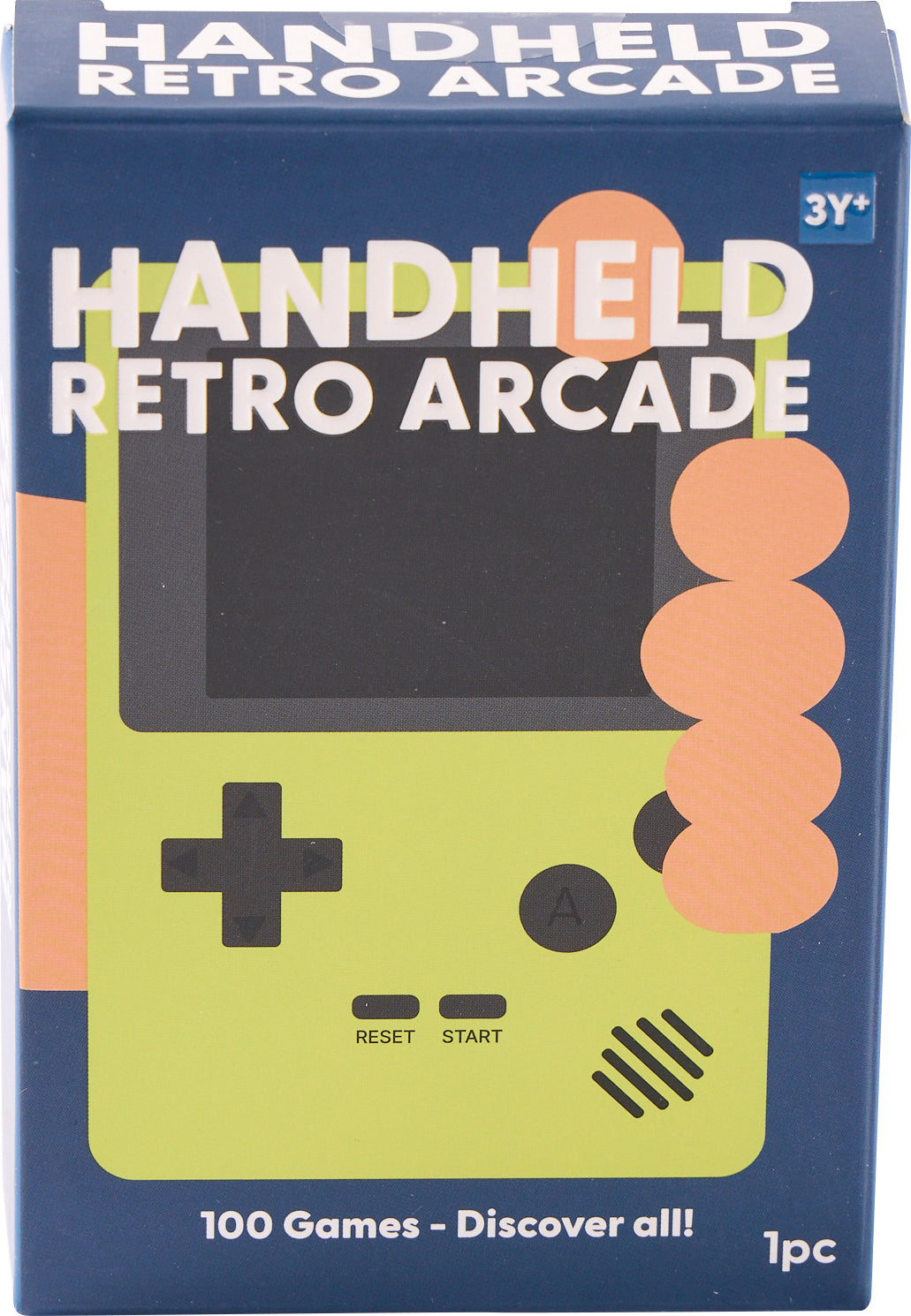 Vertical Handheld Retro Arcade (assorted - 4 Styles)