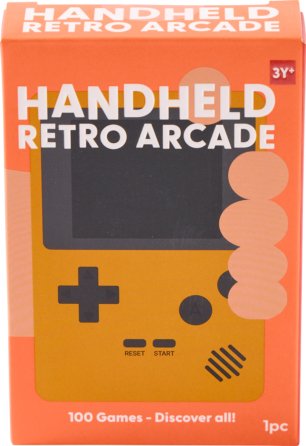 Vertical Handheld Retro Arcade (assorted - 4 Styles)