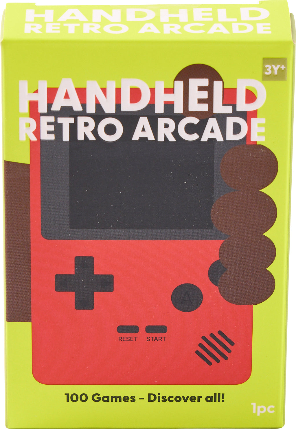 Vertical Handheld Retro Arcade (assorted - 4 Styles)