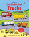 First Sticker Book Trucks