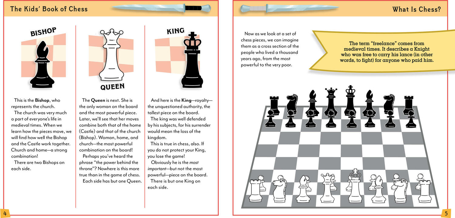 The Kids’ Book of Chess and Starter Kit: Learn to Play and Become a Grandmaster! Includes Illustrated Chessboard, Full-Color Instructional Book, and 32 Sturdy 3-D Cardboard Pieces