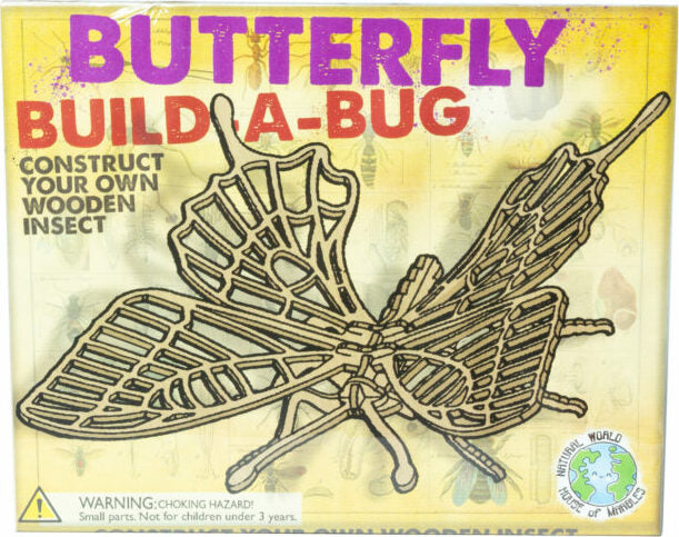 Wooden Build-a-Bug Kit (Assorted Colors)